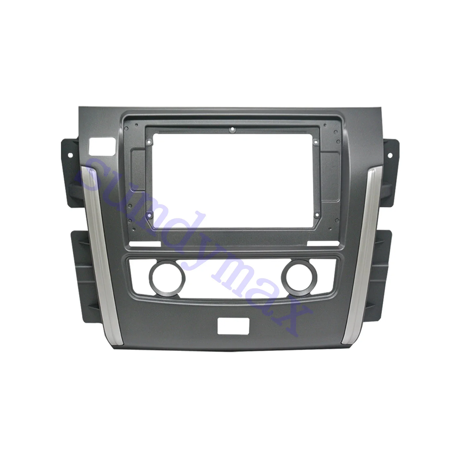 2din 10.1 بوصة إطار راديو السيارة Fascias لنيسان باترول Y61 2010-2017 لوحة الملاحة شاشة أندرويد Dask عدة فآسيا الإطار #3