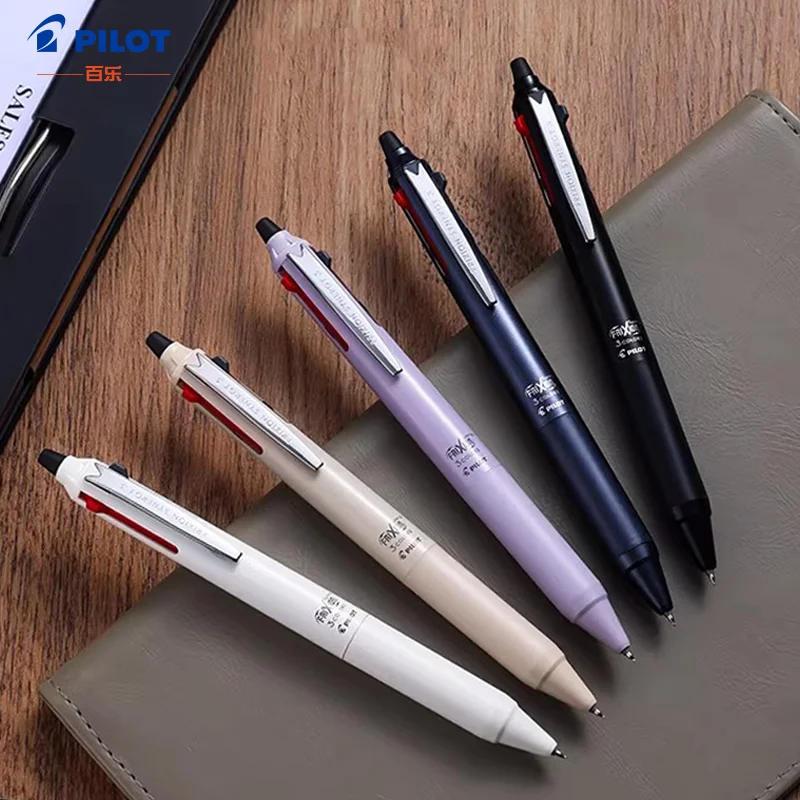 

Многофункциональная гелевая ручка Pilot FRIXION 3-в-1, термочувствительные чернила 0,4 мм (черные/красные/синие), наконечник ST, плавное письмо, для школы и офиса