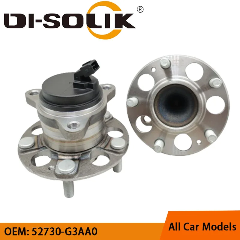 

DI-SOLIK Auto Car Parts Rear Wheel Hub Bearing Assembly 52730-G3AA0 53730-G2000 52730-G2000 for Modern 18 Versions of the Fiesta