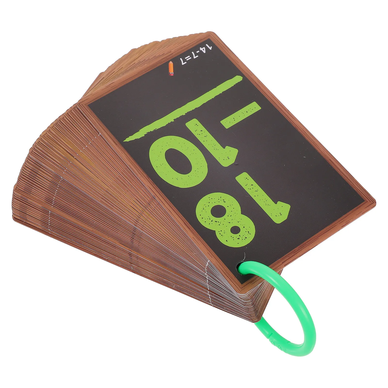 

1Set Early Education Math Cards Interactive Learning Flashcards Subtraction Addition Mental Arithmetic Kids Study Materials