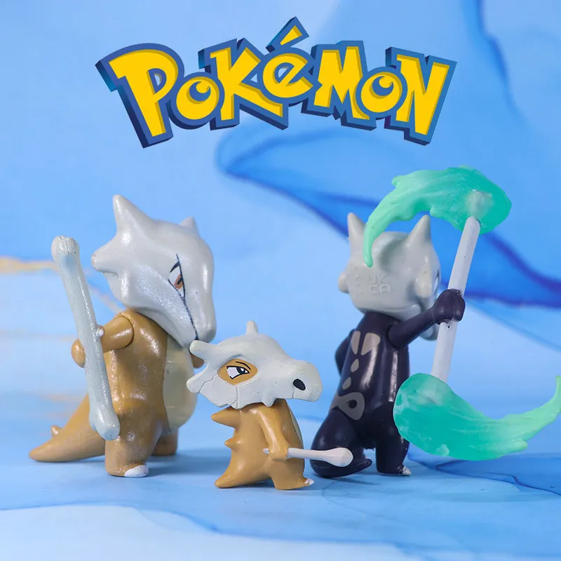 WCT Official Cubone Articulated Figure Pokemon Collectible Model Toy - view 2
