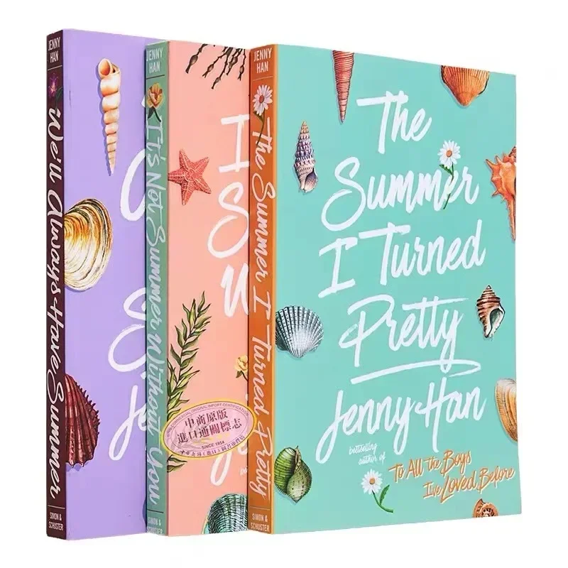 

Новинка The Summer I Turned Book Молодежные романтические художественные книги Pretty Author Дженни Хань. Изабель "Белл" Конклин Роман