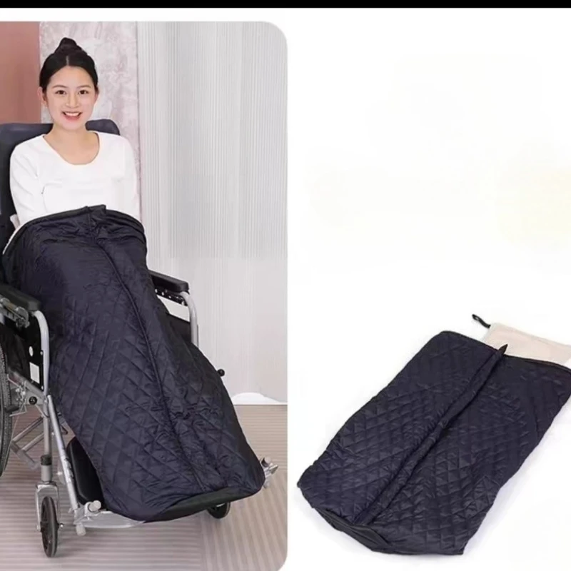 Wheelchair Blanket Thicken Warm Wheelchair Fleece Wrap Blanket Accessories for The Aged Patient Elderly Wheelchair Cover