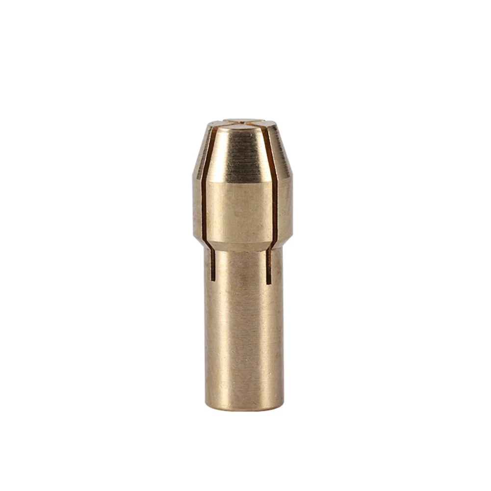 Aksesori alat putar, Set Chuck bor kuningan 10 buah dengan pegangan aman dan mekanisme perubahan cepat untuk penggunaan mudah