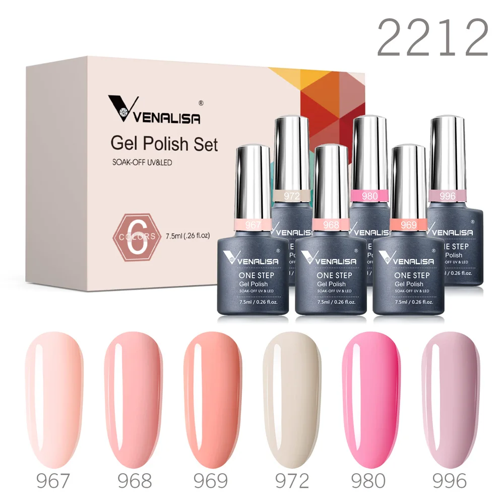Venalisa Nagel-Gel-Nagellack, Herbstfarbe, TPO-frei, Herbstsaison, Gel-Nagellack-Set, Soak Off UV-LED, semi-permanentes Nagelgel, 6 Stück/Set – Detail 29