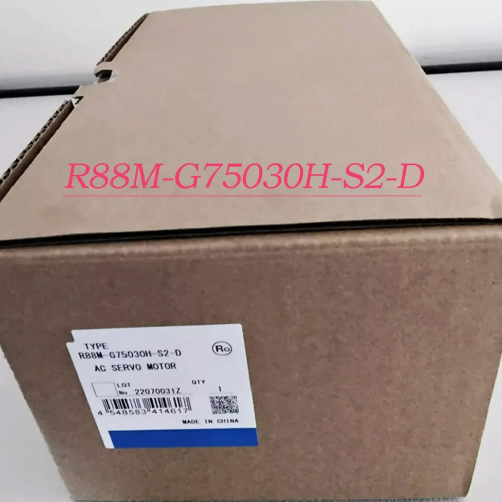 

100% New Original Servo Motor R88M-G75030H-S2-D