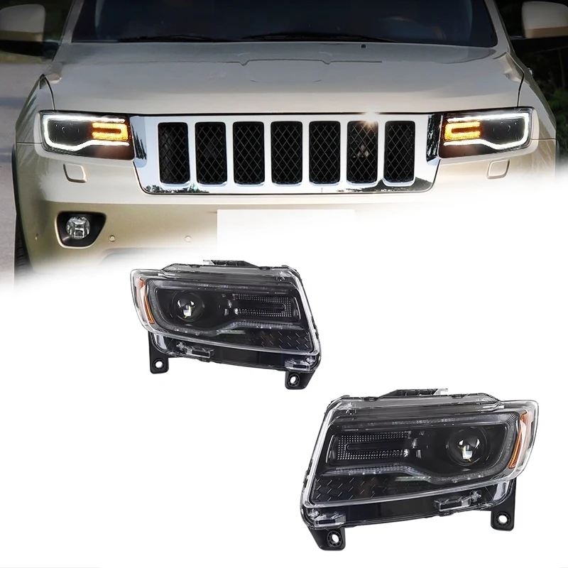 2011-2016 Light Emitting Diode Engine Headlights Daytime Running Lights Auto Parts