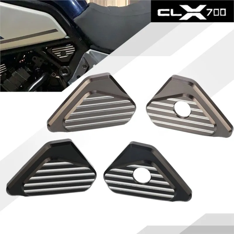 FOR CFMOTO 700CLX CL-X 700 2020-2021 700 CLX CL-X Motorcycle Accessories Frame Hole Cover Caps Plug Decorative Frame Cap Parts