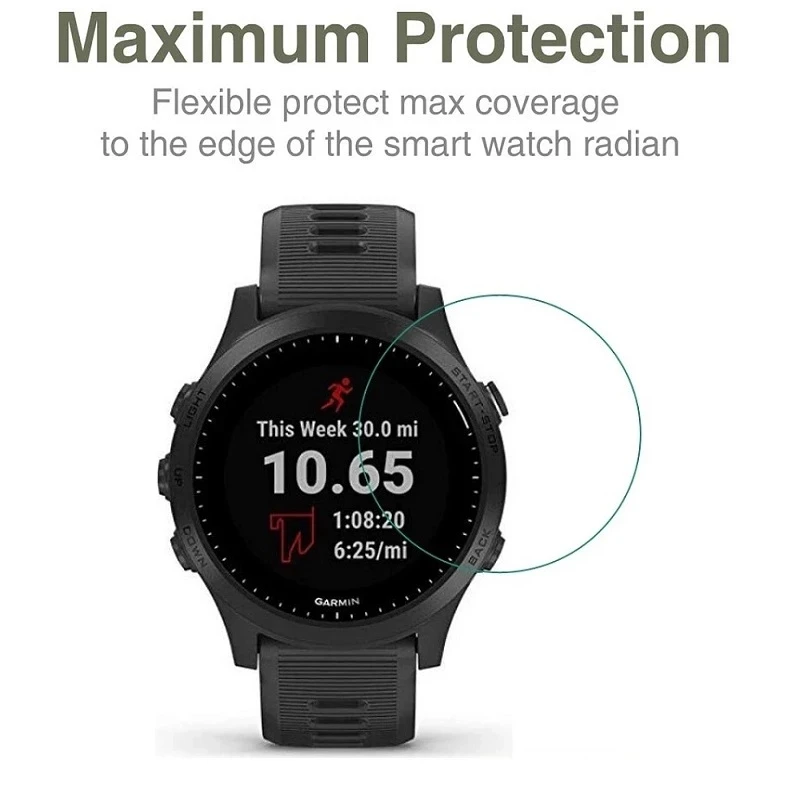 Película de hidrogel Tpu suave para reloj inteligente Garmin Vivoactive 5, 4, 4s, 3, Protector de pantalla LCD HD, película protectora transparente, no de vidrio