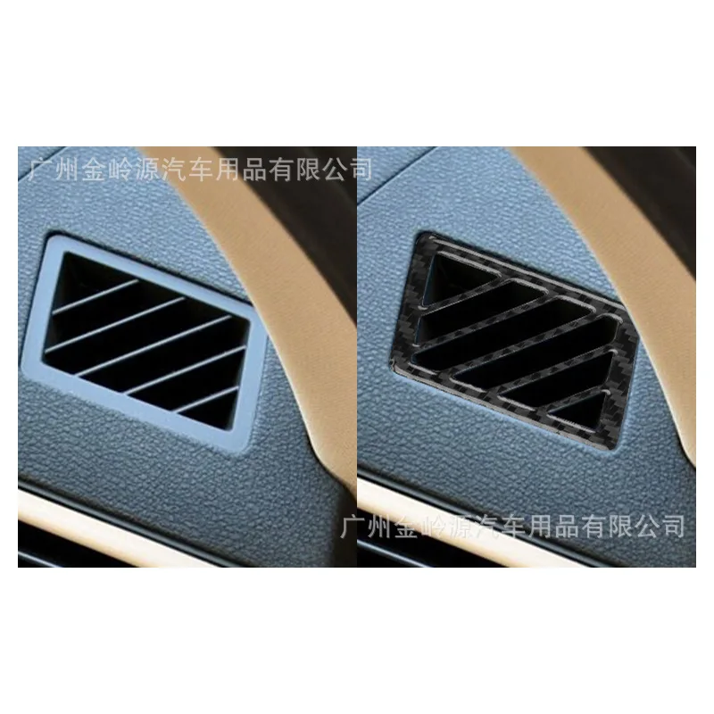 

For BMW X3 04-10 Carbon Fiber E83 Instrument Air Outlet Decoration Sticker Interior Modification Accessories