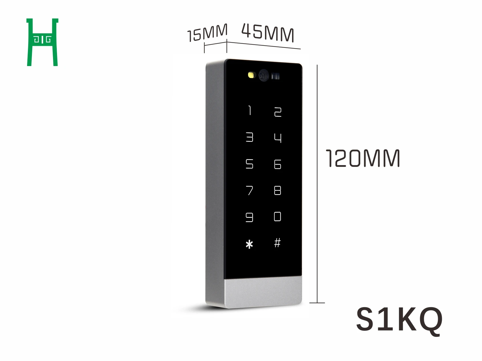 QR-Code,Hzccxz for M1,EM,NFC, RFID, Wiegand26/34,RS232,RS485, Access Control Keypad Metal Card Reader , Can Custom Made DSF,12V