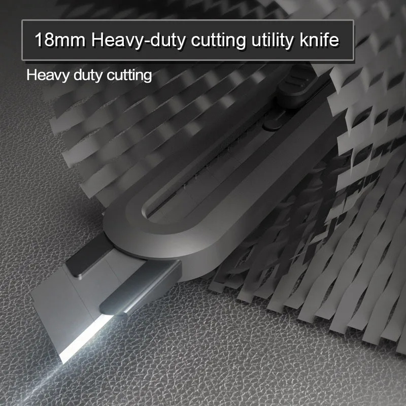 Deli Utility Knife Set Box Retractable Cutter 18mm 9mm for Office Home School Crafts Carton Cardboard Paper Cutting Tools