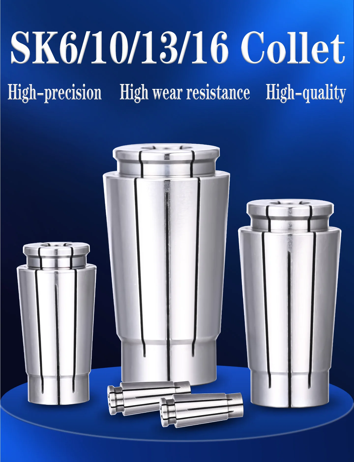 BYGD sk Spannzangen sk6 sk10 sk13 sk16 gsk06 gsk10 gsk13 gsk16 Spannzangenfutter BT30 BT40 SK40 HSK63 Werkzeughalter Halterung Werkzeugspannzange – Detail 7