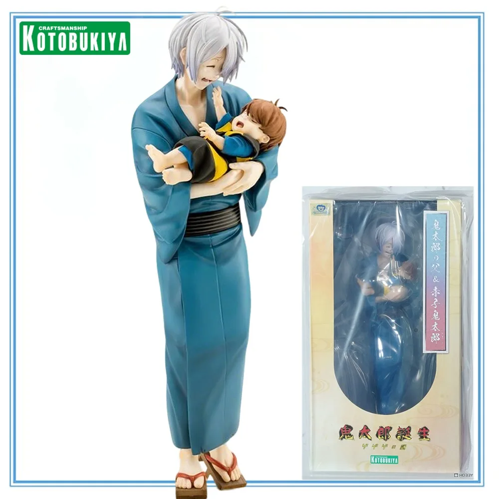 

100% Original in Stock Kotobukiya Kitarou Tanjou: Gegege No Nazo Kitarou No Chichi Kitaro Collection Series Anime Figure