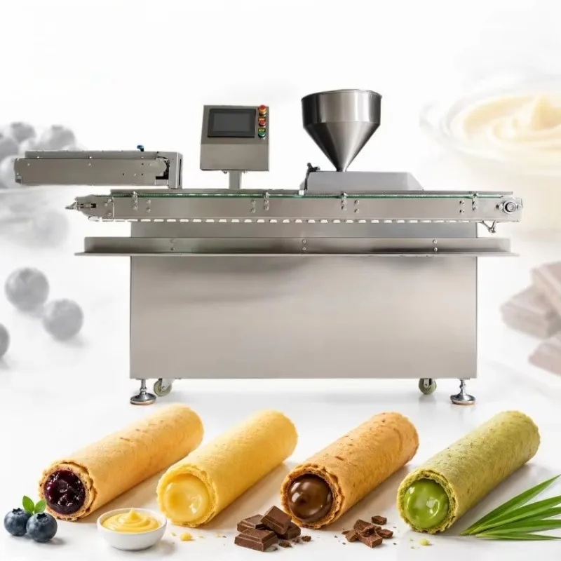 Commercial Small Jam Cream Filling Injection Machine Multi Functional Filler Suitable for Donut Puff Cake Bread Bakery Equipment
