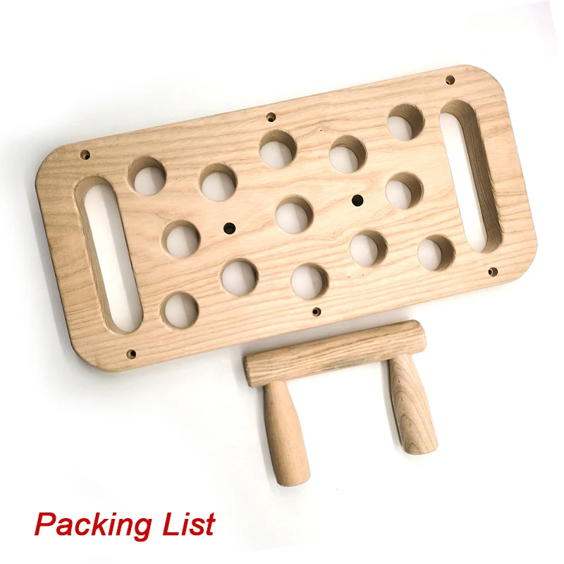 Peg Rock Climbing Board Wall Mounted Home Gym Outdoor Climbing Fingerboard Pull Up Bars Strength Bodybuilding Sports Equipments