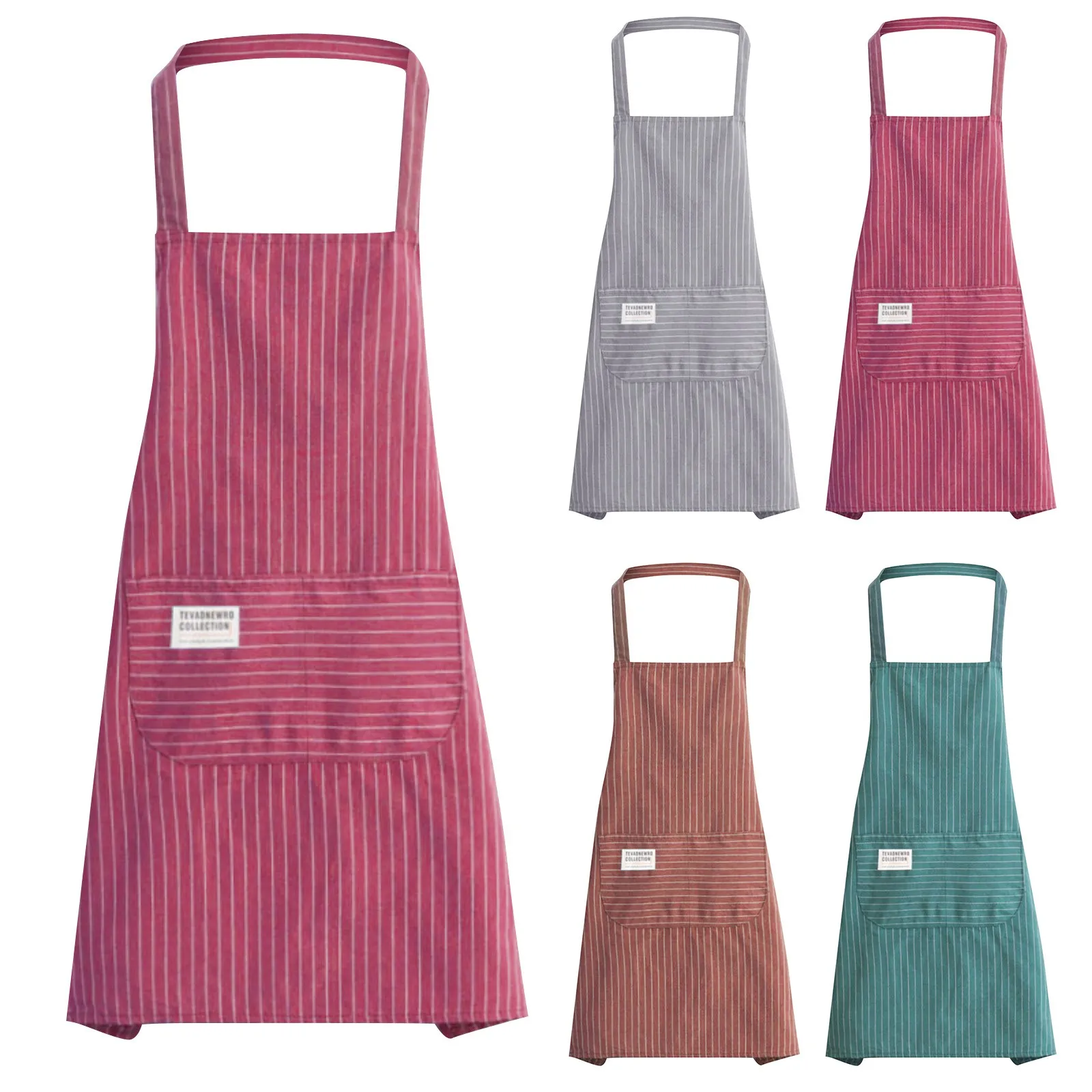 1PCS Apron Breathable Kitchen Apron Household Sleeveless Apron Home Cleaning Household Cooking Baking Apron Kitchen Cooking