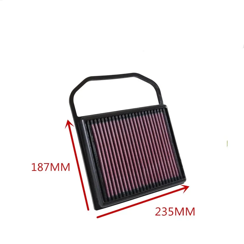 Replacement Panel Air Filter Fit for Mercedes Benz GLE400 GLE450 S400 S550e E320 E400 Cold Washable Air Intake Filter