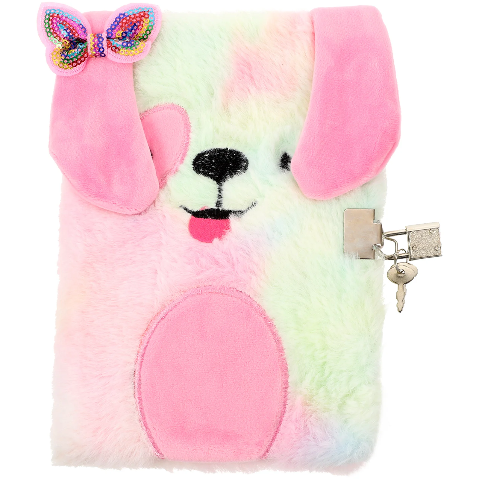 

Notebook Lockable Notebooks Cartoon Journal for Girls Plush Kids Journals Child