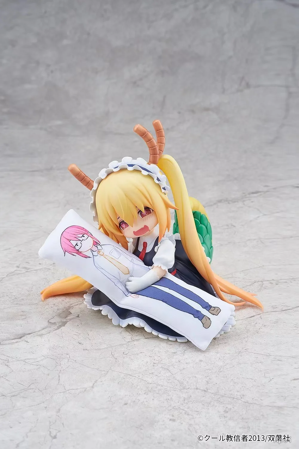 100% Original RIBOSE Miss Kobayashi\'s Dragon Maid Tohru Anime Figures PVC Action Figure Collectible Model Toys Ornaments Desktop