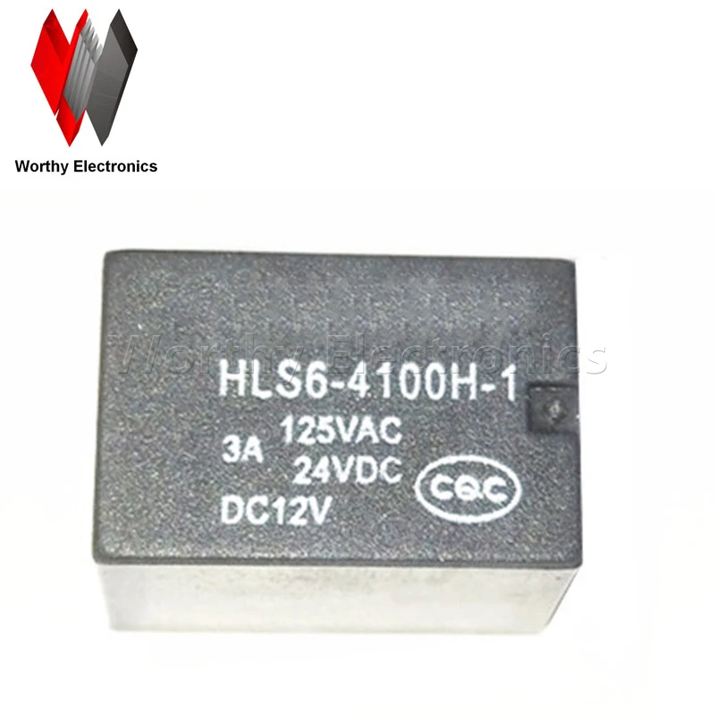 

Free Shipping Wholesale 10pcs/lot Relay HLS6-4100H-1 DC12V