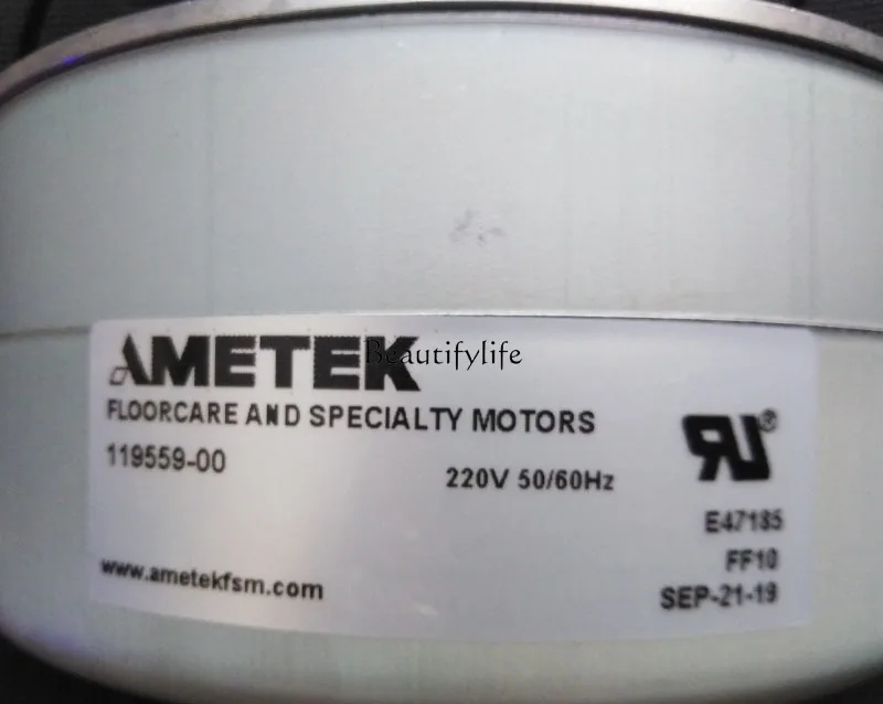 AMETEK 119559-00 E47185 Imported vacuum cleaner motor Aluminum alloy copper wire motor