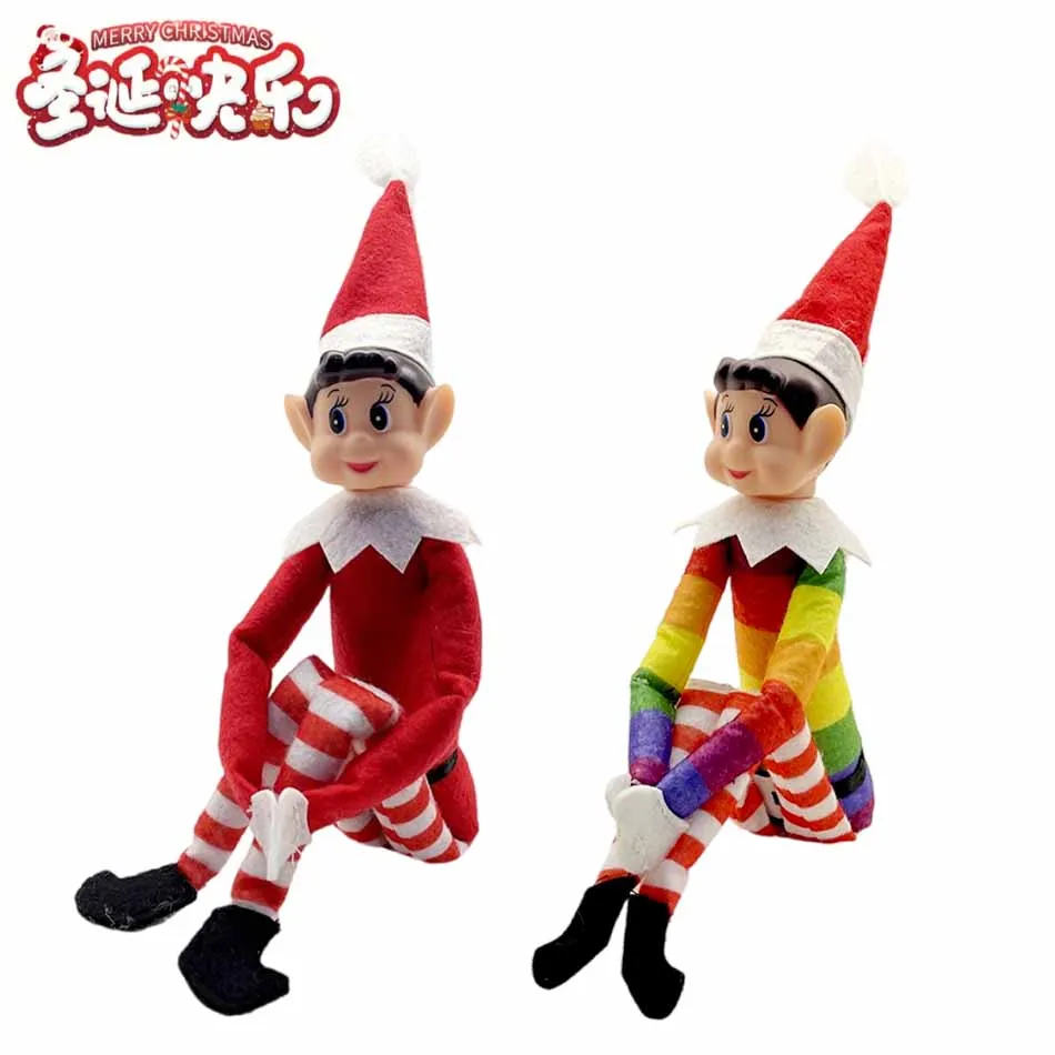 40cm Christmas Elf Doll New Fairy Doll Christmas Doll Accessories Desk Decoration Home Accessories  Fairy  Статуэтки Кошек