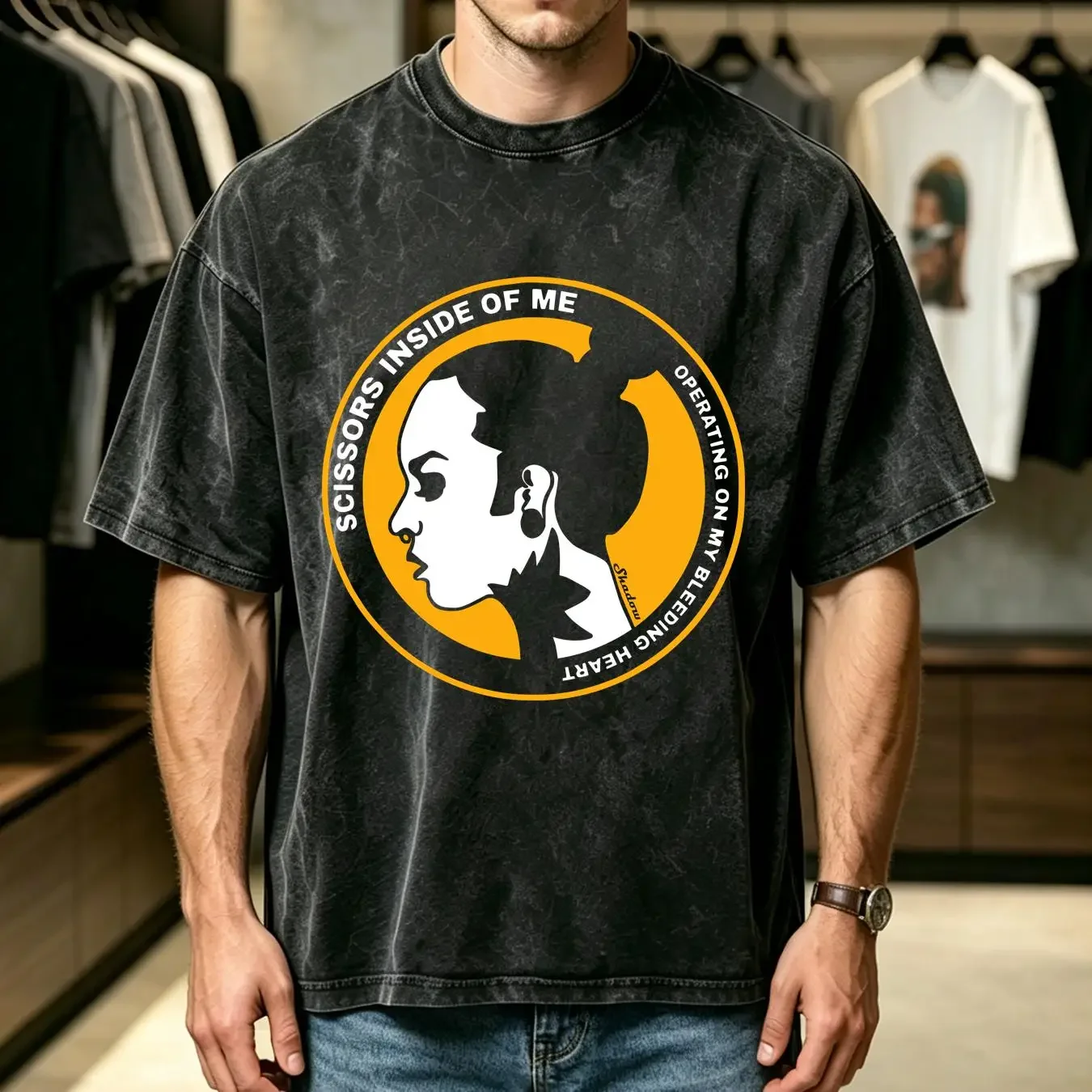 washed T Shirt Tatiana Shmayluk Jinjer Black Cotton All Sizes S 5Xl 1PT1207 vintage Washed Comfortable homme Stylish Slightly