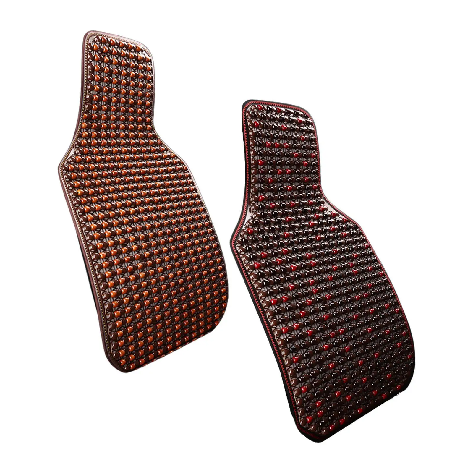 

Деревянная массажная подушка-накладка на автомобильное сиденье: дышащая, для летнего охлаждения и поддержки, для интерьера автомобиля