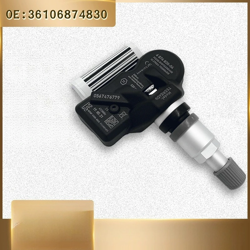 

36106874830 6874830 4pcs TPMS Tire Pressure Monitor Sensor for BMW 5 6 7 X1 X3 X4 Z4 for Mini 433Mhz