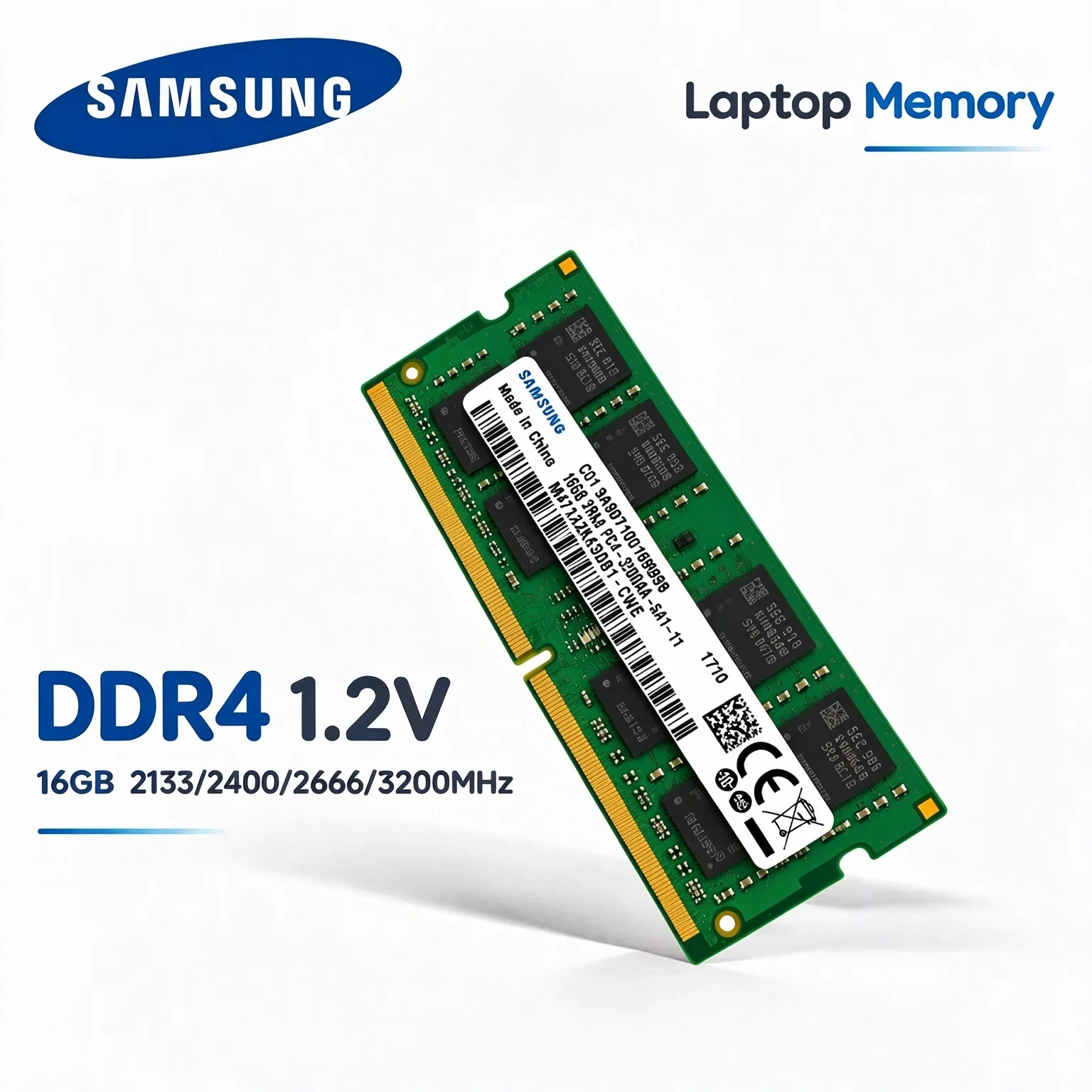 2PCS Samsung DDR4 16GB 2133MHz 2400MHz 2666MHz 3200MHz SODIMM Laptop RAM 2Rx8 PC4-3200AA 2666V Notebook Memory 260Pin