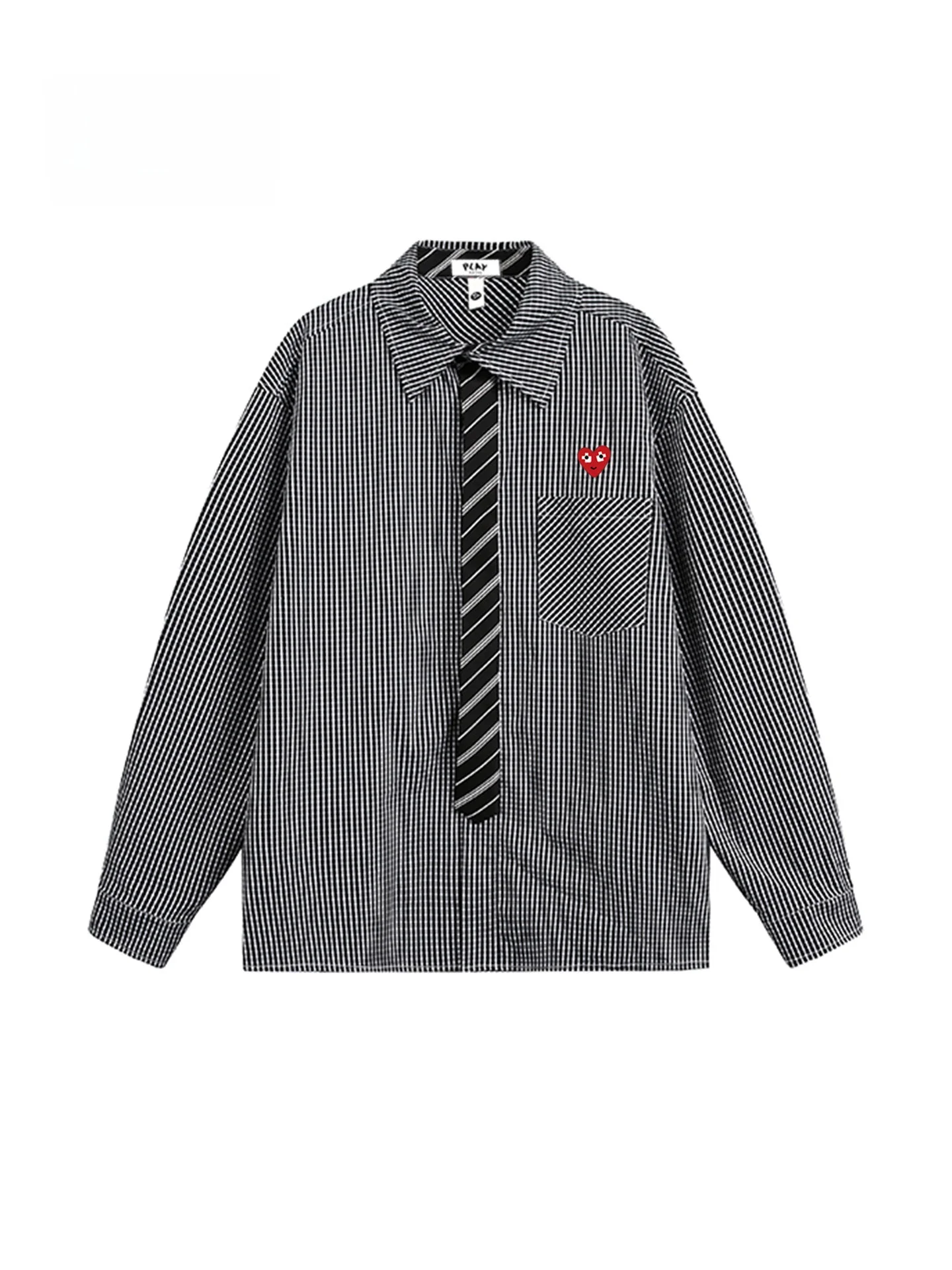 

Удобная универсальная рубашка с длинным рукавом для мужчин и женщин, осенняя новинка, модный бренд, свободный крой, подходит для пар.