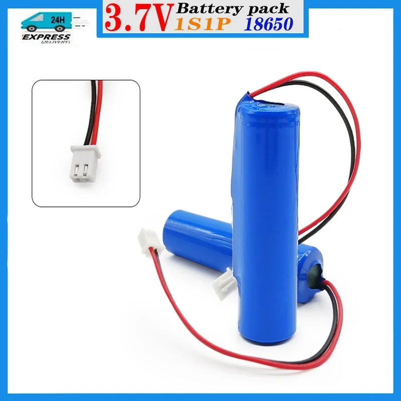 3.7V 1S1P 18650 lithium battery pack 3500mAh for plug PH2.0 cable of Radio-controlled car 4WD robot toy car