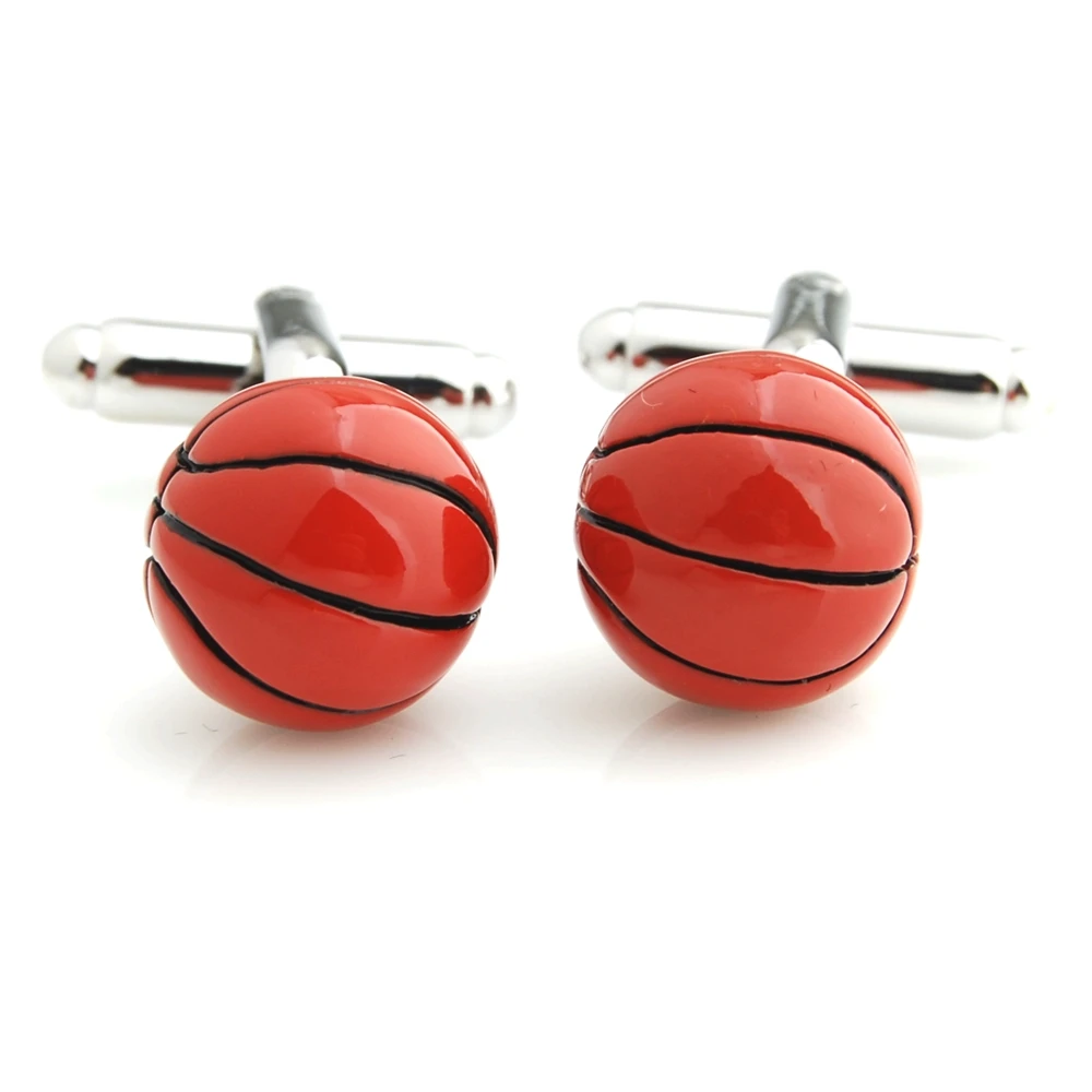 YH-1937 Rugby Ball, Badminton, Football Sports Cufflinks - Factory Direct Selling