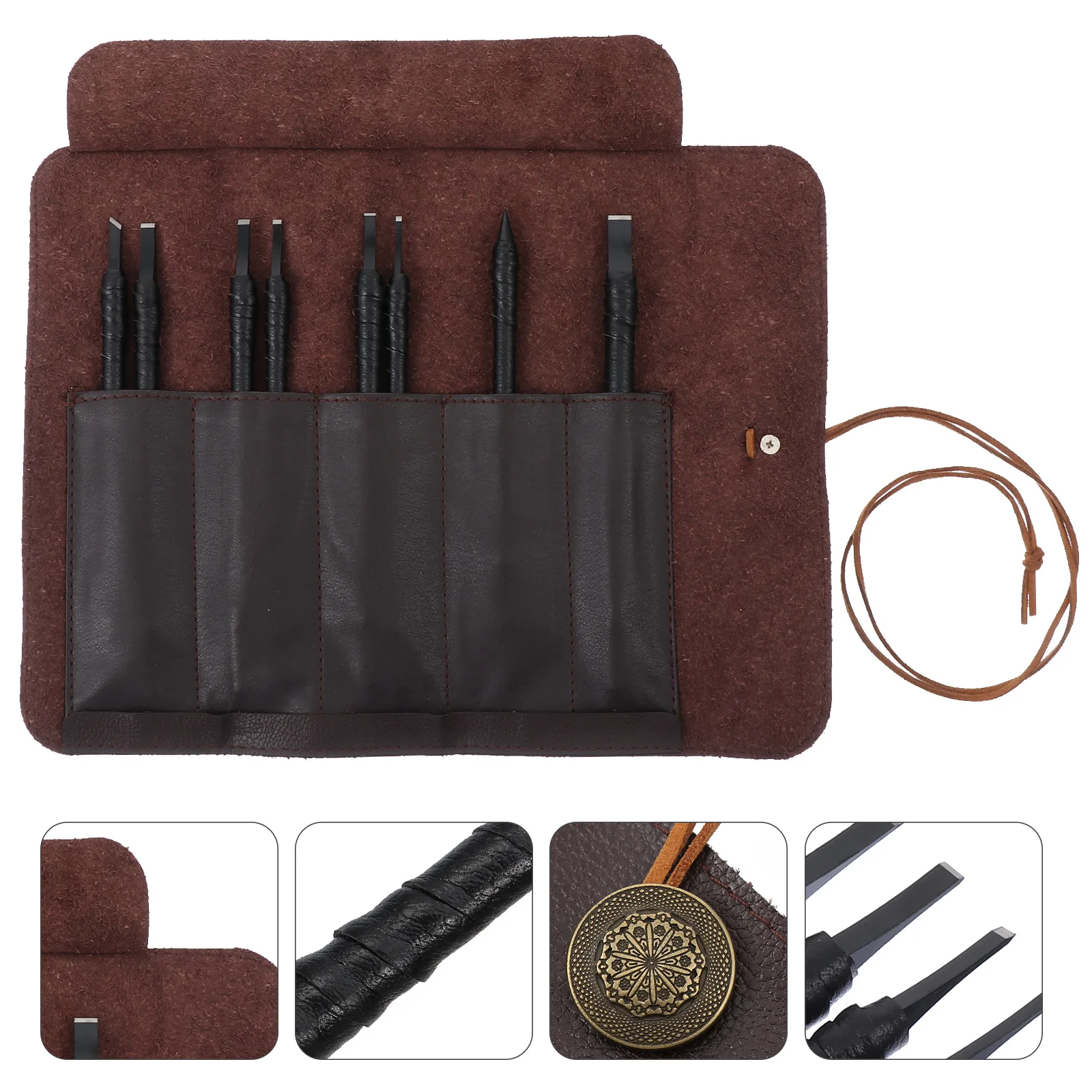 

1 Set Professional Carving Tools Kit Stone Wood Engraving Chisels Hand Craft Set For Beginners Seal Lovers Students Gift Crafts