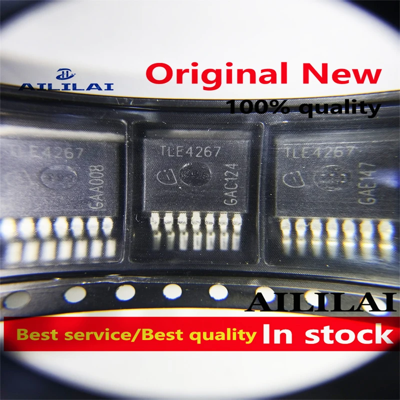 5pcs/lot New TLE4267 TLE4267G TO-263 Linear Voltage Regulator (LDO)