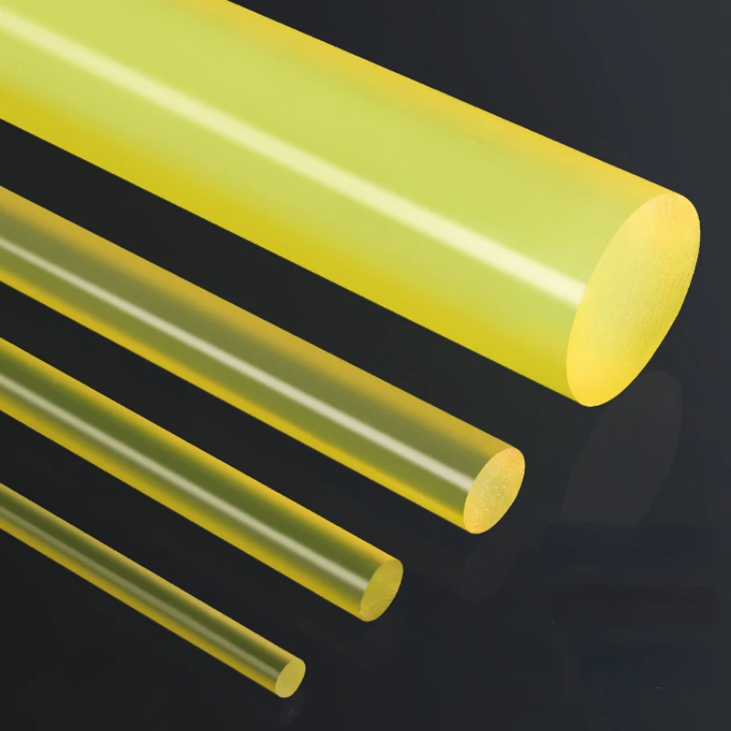 

Solid PU Round Bar, High Elastic Rubber, Polyurethane Construction Machinery Diameter 8-50mm,Length 300mm/500mm, 1Pc