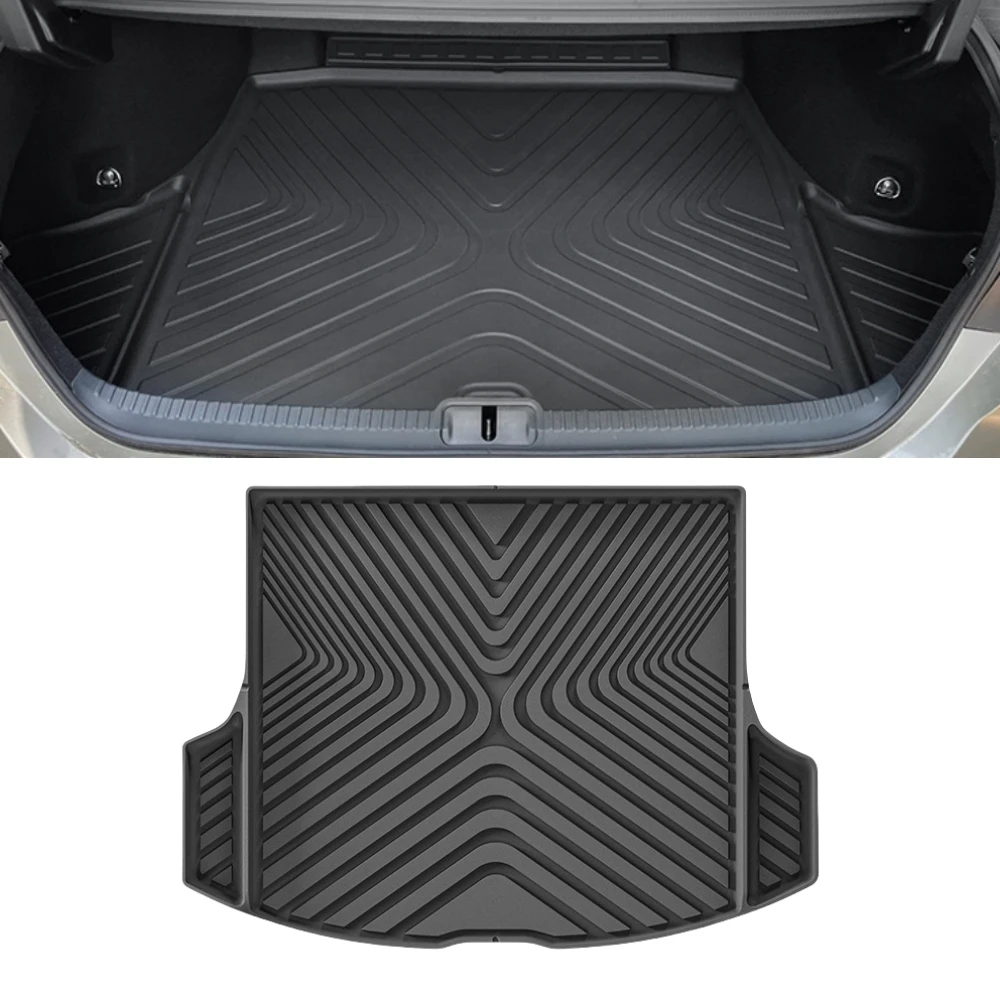 Für RHD Lexus RX350/350H/450H+/500H PHEV (Nicht für RXL) Allwetter TPE Fußmatten Kofferraummatte Wasserdichte Rutschfeste Matte 2022-2025 – Detail 4