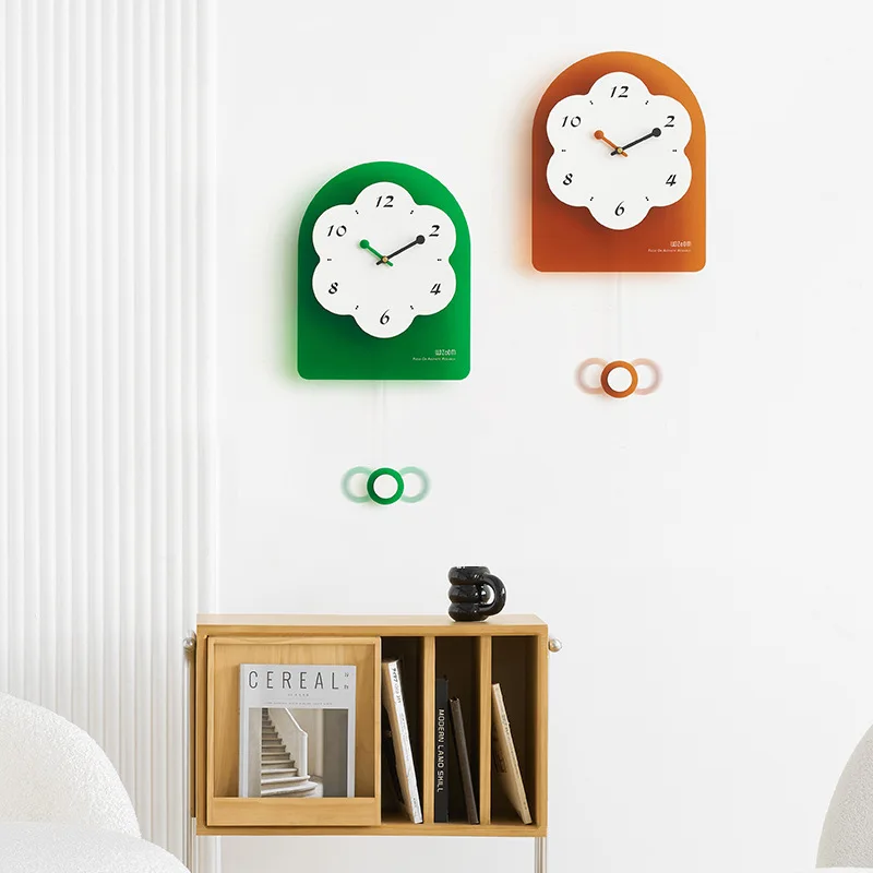 

Zml living room clock - home room clock - wall - quartz modern minimalist