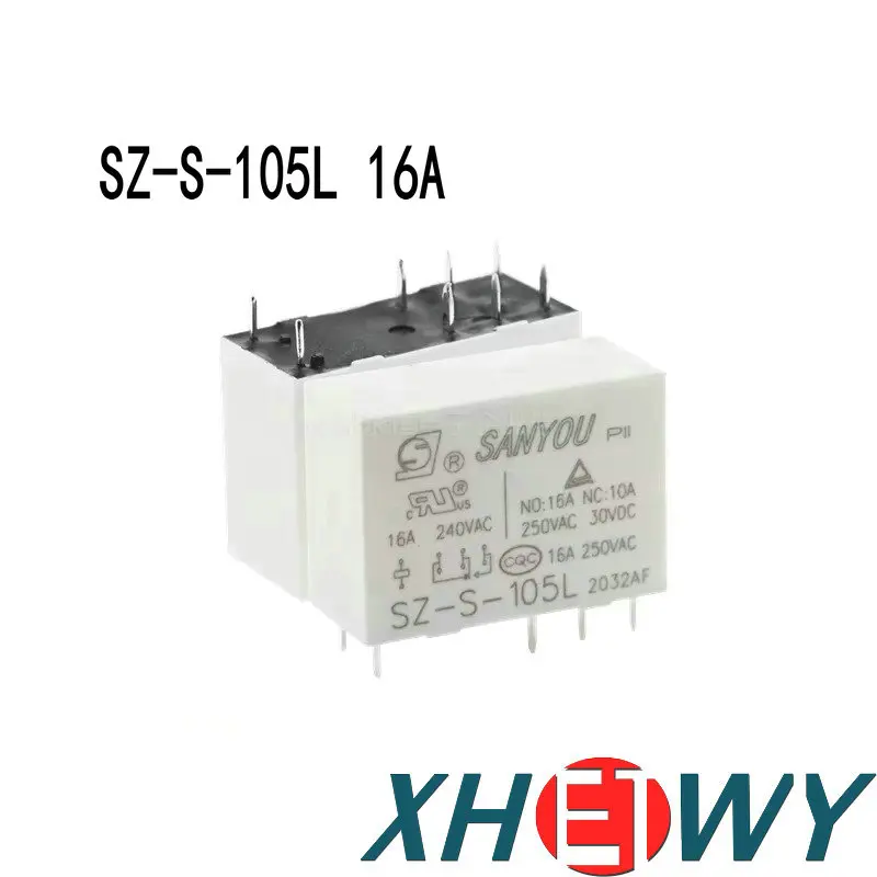 

SZ-S-105L 16A relay replaces SMIH-05VDC-SL-C HRM2H-S-DC5V-C