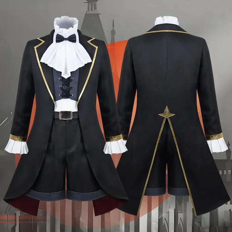 Mingze Lu تأثيري حلي التنين راجا البدلة وسيم موحدة هالوين كرنفال البدلة ملابس تنكرية #5