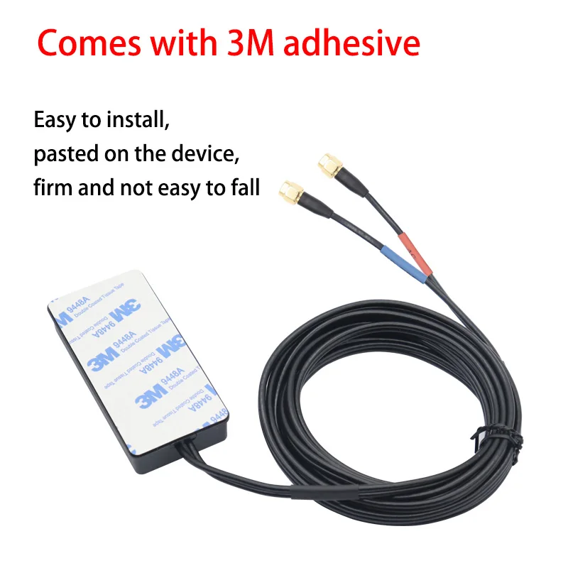 Outdoor 4G+GPS Dual Band Antenna With 30dBi Filter Amplifier Car Satellite Navigation Positioning Mobile Network Signal Booster