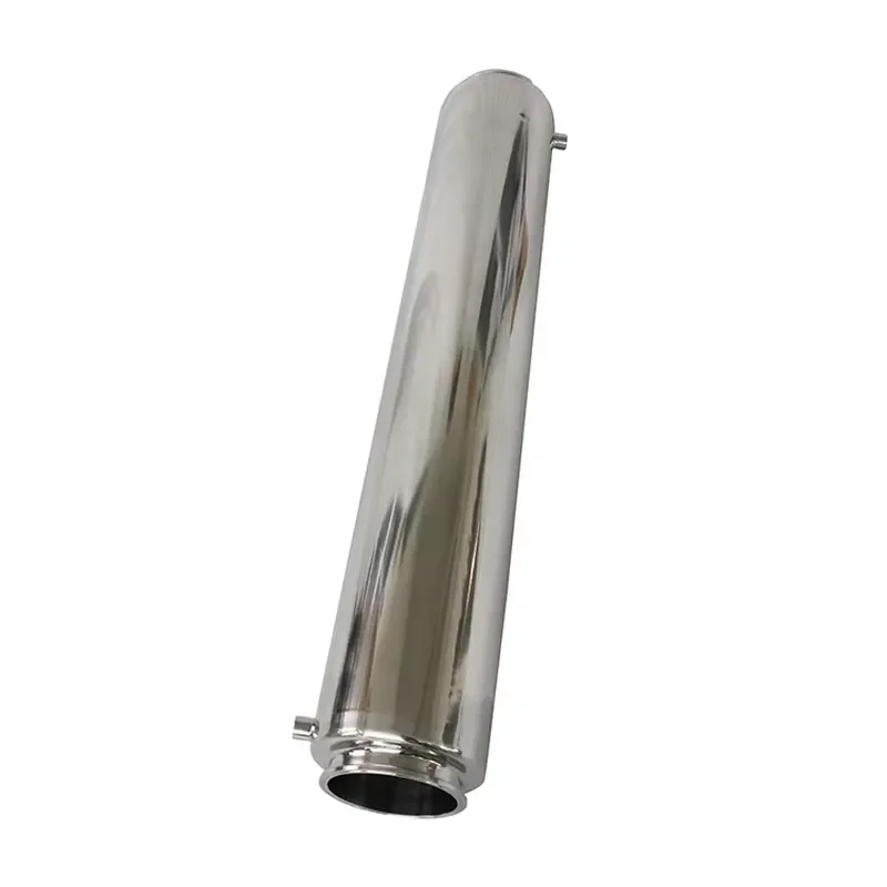 6x48 Triclamp Spool Sanitary Jacketed Dewaxing Column 5lb Jacketed Sanitary Spool With Dry Ice Sleeve