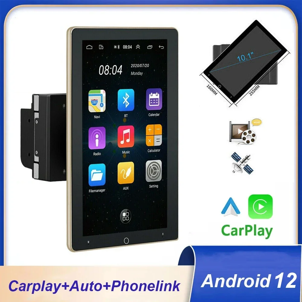 

Android 12.0 Double 2 Din Car Radio 10.1" HD Autoradio Multimedia MP5 Player Touch Screen Auto audio Car Stereo WIFI BT USB FM