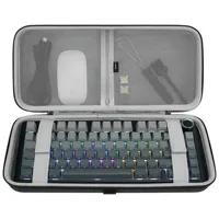 Geekria Funda para teclado para juegos 75% de 84 teclas, compatible con Keychron K2 / K2 HE, Logitech POP Keys / MX Mechanical Mini