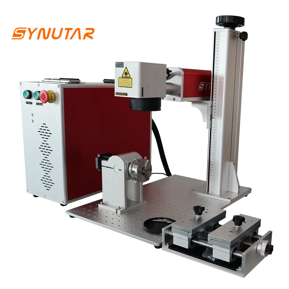 20Wファイバーレーザーマーキングマシン、ジュエリーレーザーマーキングマシン、DIYアルミ金属用