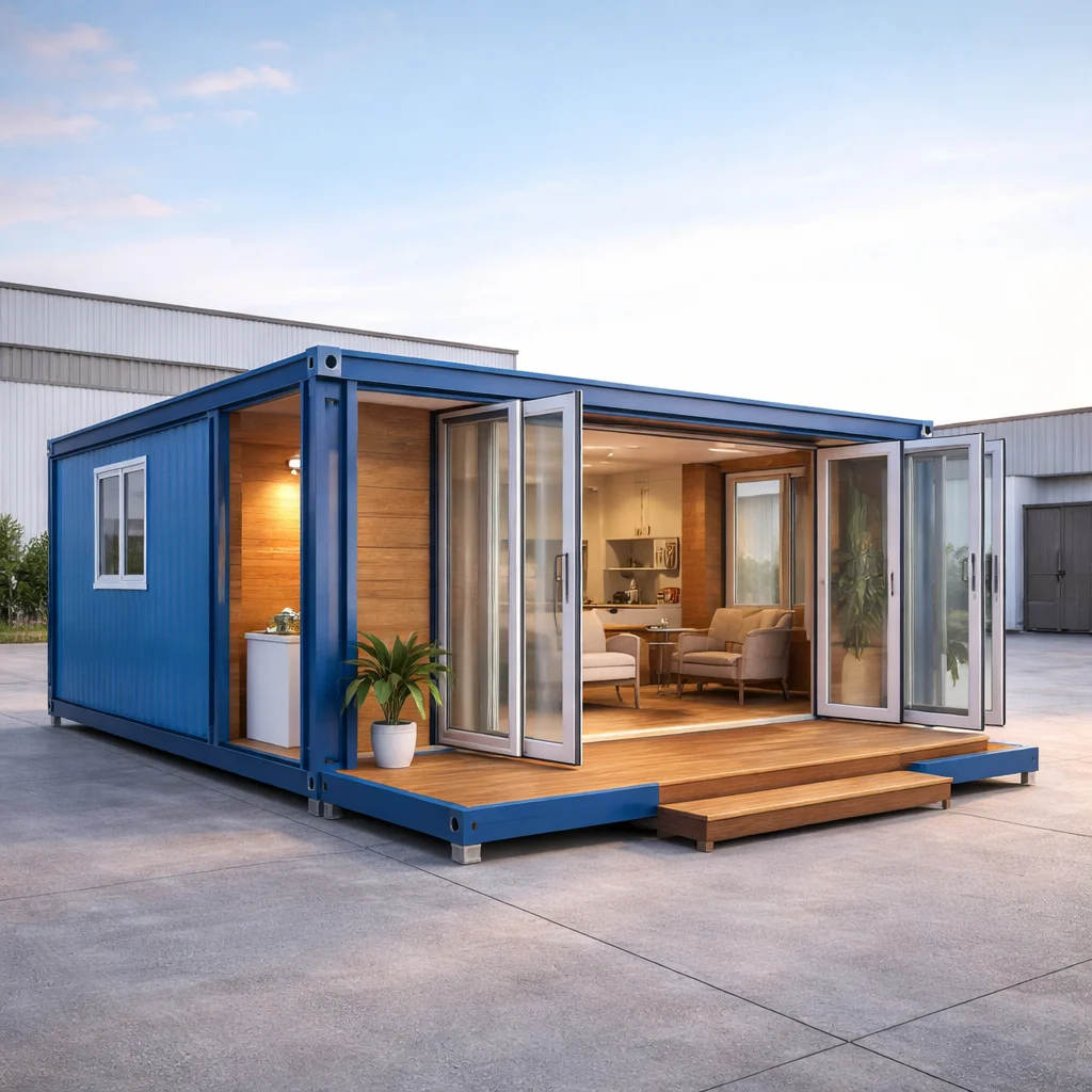 Waterproof Windproof Outdoor Structures and Shade Prefabricated House Modular House for Housing and Comfortable Living