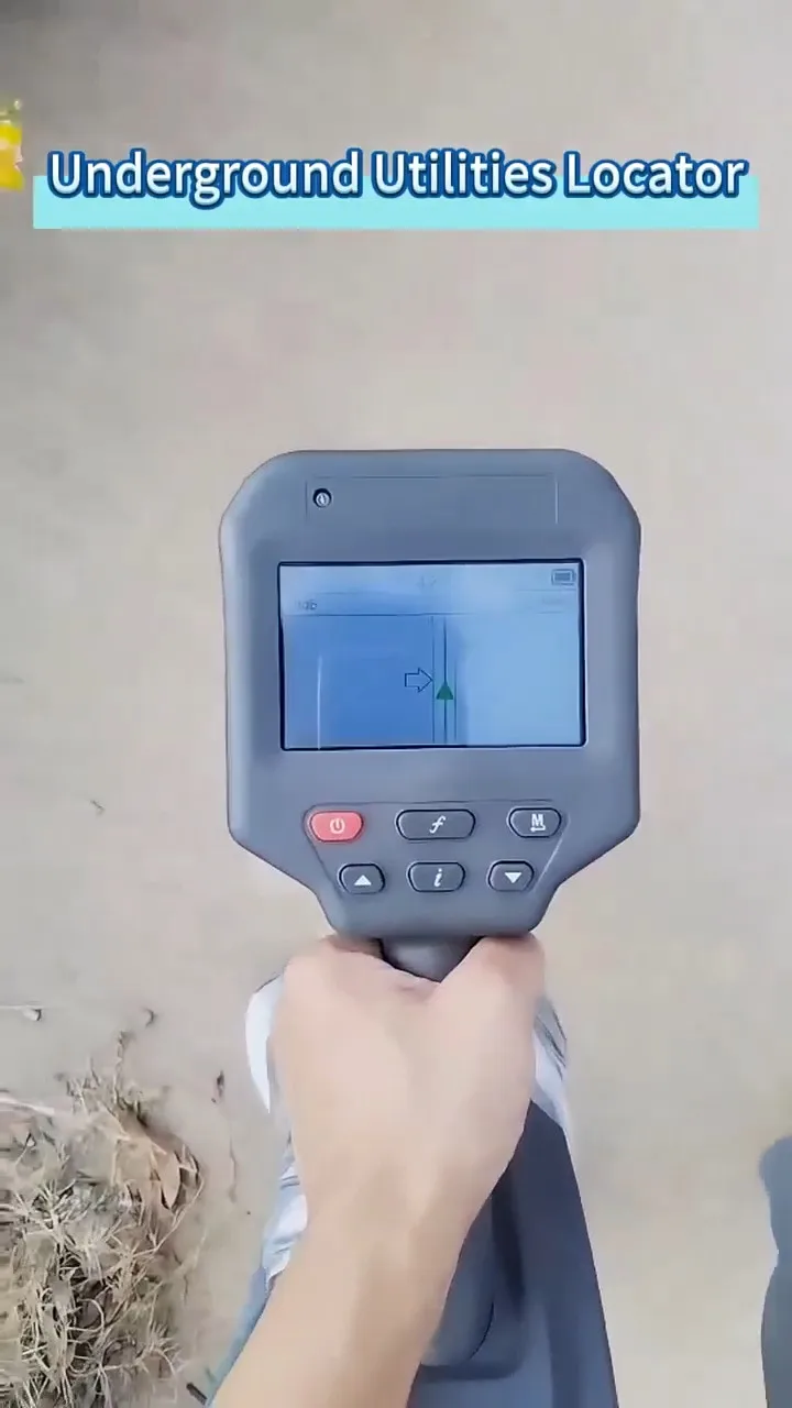 Intelligent Pipeline Detector Underground Utility Cable Locator Path Instrument
