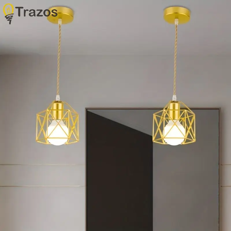 Simple Modern Industrial Loft Retro Chandelier Creative Personality American Cafe Stairway Hallway Iron Decorative Chandelier