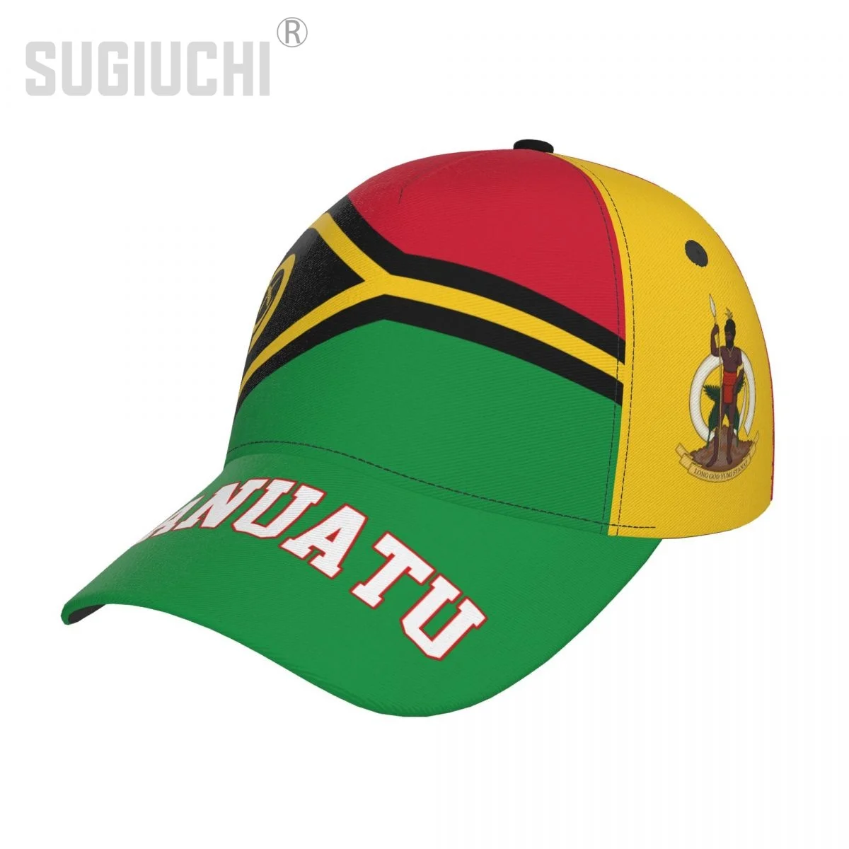 Unisex Vanuatu Flag Vanuatuan Adult Baseball Cap Patriotic Hat for Baseball Soccer Fans Men Women